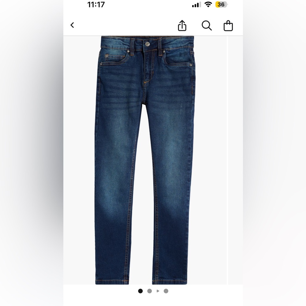 Two pairs — Boys Joes “Skinny Rad” jeans. Size 6.